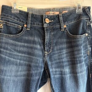 Ariat Women's Flare Jeans in Classic Blue